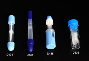 Fecal collection tube --- D433,D434,D435,D436