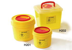Sharps container